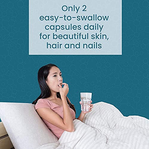 Enhanced Collagen Pills (Types I, II, III, V, X) | Grass Fed Collagen Peptides & Proteox for Maximum Absorption & Benefits | Keto Primal Amino Acid Hydrolyzed Protein for Hair Nail Skin Joint Health