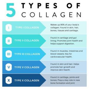 Collagen Pills for Women & Men (Types I, II, III, V & X) - Hydrolyzed Multi Collagen Pills - Collagen Peptides Capsules for Hair, Skin, Nails, Joints & Bones - Bioactive Complex Supplement - BeautiBe