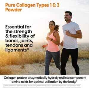 Doctor's Best Pure Collagen Types 1 & 3, Promotes Healthy Skin Hair & Nails – Bone & Joint Support, 7.1 Ounce (Pack of 1)