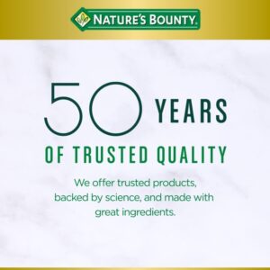 Nature's Bounty Biotin 10000 mcg, Supports Healthy Hair, Skin and Nails- Rapid Release Softgels- 120 Ct.,