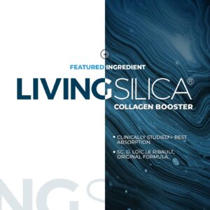 Living Silica Collagen Booster Liquid | Vegan Collagen Boosting Drink | Supports Healthy Collagen and Elastin Production for Joint & Bone Support, Glowing Skin, Strong Hair & Nails. 16.9 oz