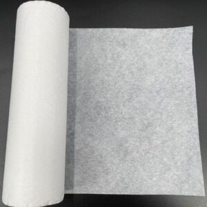 PLANTIONAL Lightweight White Iron-On Non-Woven Fusible Interfacing: 11.6" x 30yd Lightweight Non-Woven Interfacing Iron On Polyester Single-Sided Interfacing for DIY Crafts Supplies