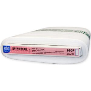 pellon white shir-tailor fusible, 20" x 25 yds, white