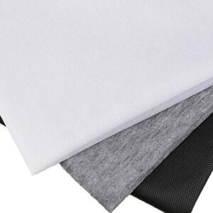 2 Yard Snow White Interfacing Filter Non Woven One Side Fusiabel 58-60" Wide Material