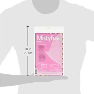 Attached Mistyfuse Sheer Fusible Interfacing, 20" x 90", White (EAWF01)