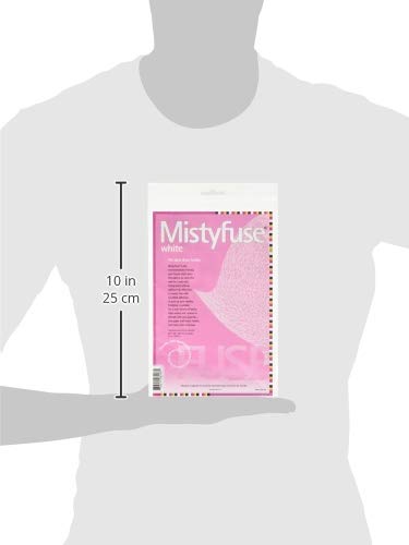 Attached Mistyfuse Sheer Fusible Interfacing, 20" x 90", White (EAWF01)