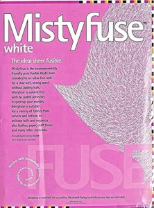 mistyfuse misty fuse 10 yards white sheer fusible webbing (1)