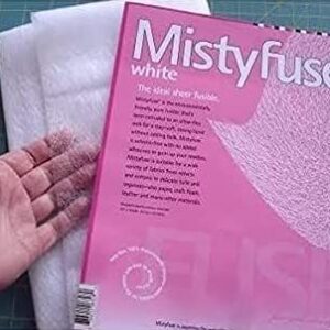 Mistyfuse Misty Fuse 10 Yards White Sheer Fusible Webbing (1)