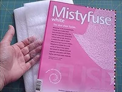 Mistyfuse Misty Fuse 10 Yards White Sheer Fusible Webbing (1)