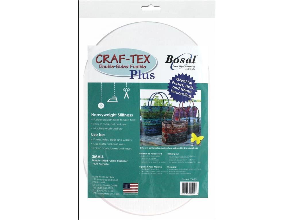 Bosal Dbl Side Oval 2pc Craf-Tex Fusible Double Sd Plus Sm