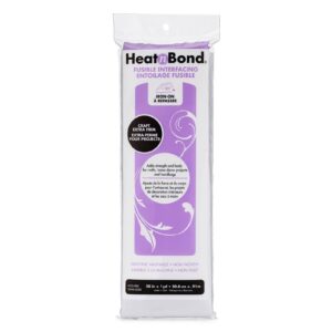 12 pack: heat n bond® craft extra firm iron-on fusible interfacing