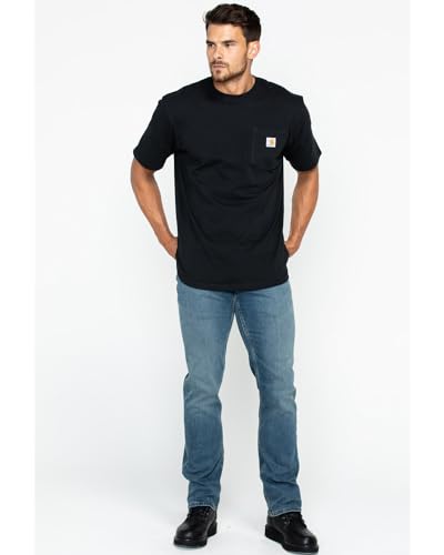 CarharttMenLoose Fit Heavyweight Short-Sleeve Pocket T-ShirtBlackLarge