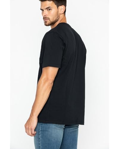 CarharttMenLoose Fit Heavyweight Short-Sleeve Pocket T-ShirtBlackLarge