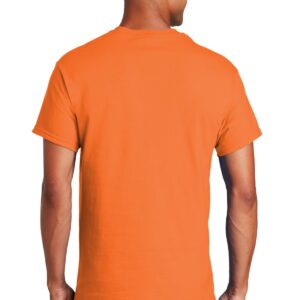 Gildan Men's G2000 Ultra Cotton Adult T-shirt, Safety Orange, Large