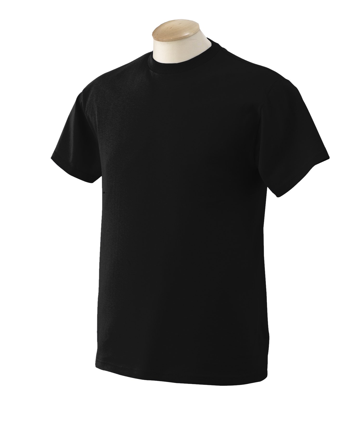 Fruit Of The Loom Men's Heavy Cotton T-Shirt, Black, Large