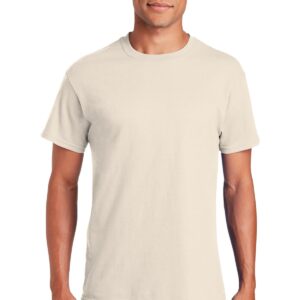 Gildan 5.4 oz Cotton T-shirt (5000) Tee X-Large Natural