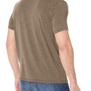 Lucky Brand mens Venice Burnout V-neck Tee T Shirt, Dark Olive, X-Large US