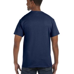 Jerzees Dri-Power Mens Active Pocket T-Shirt X-Large J Navy