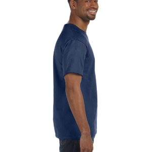 Jerzees Dri-Power Mens Active Pocket T-Shirt X-Large J Navy