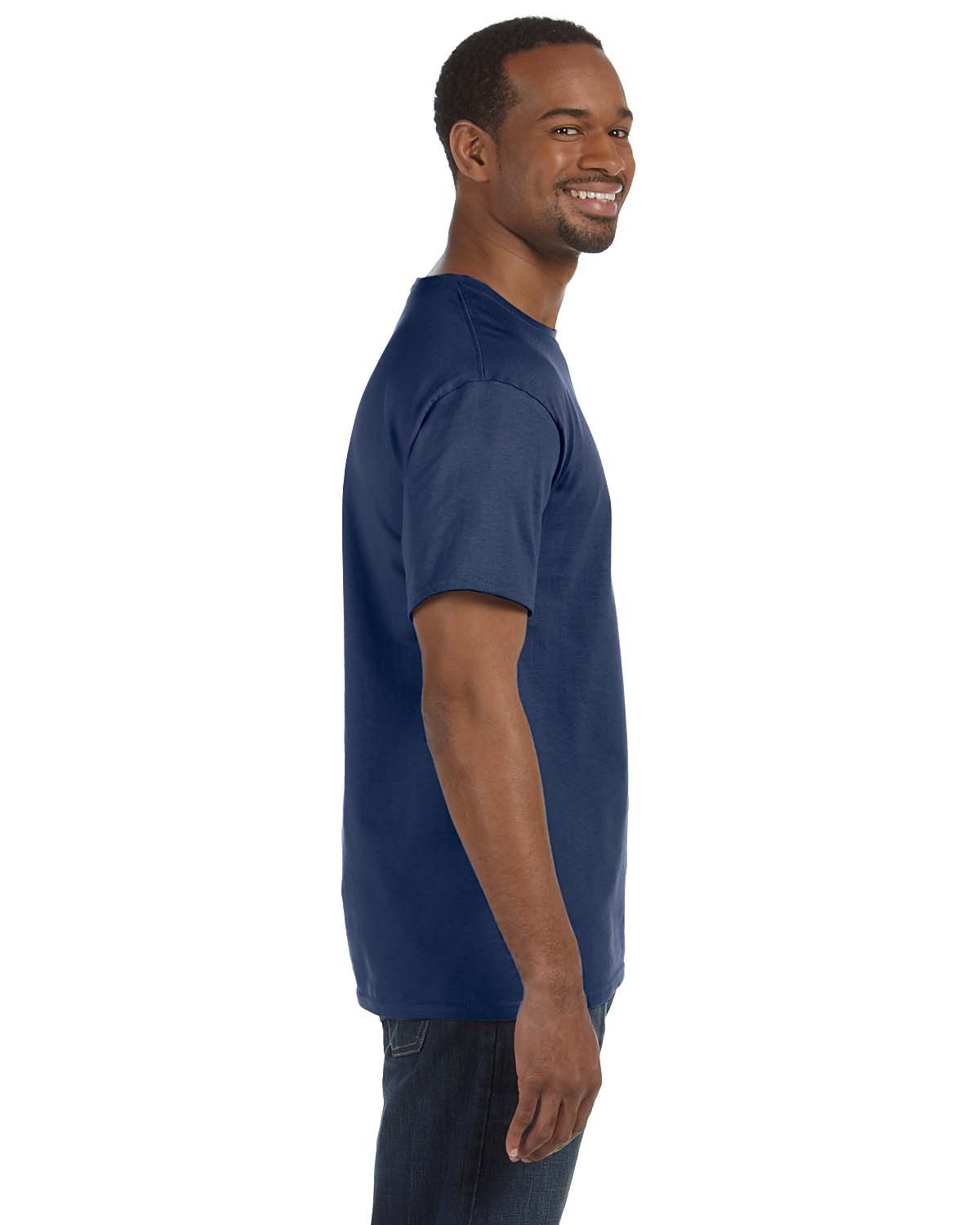 Jerzees Dri-Power Mens Active Pocket T-Shirt X-Large J Navy