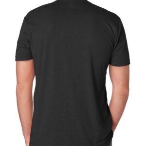 Next Level Mens Premium Fitted CVC Crew Tee (N6210) Black l