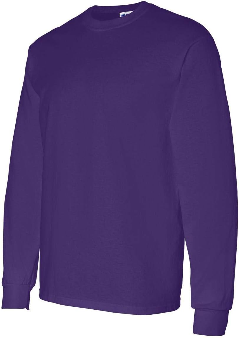 Gildan Longsleeve Heavy Cotton Shirt(Purple