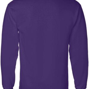 Gildan Longsleeve Heavy Cotton Shirt(Purple