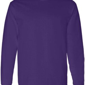 Gildan Longsleeve Heavy Cotton Shirt(Purple