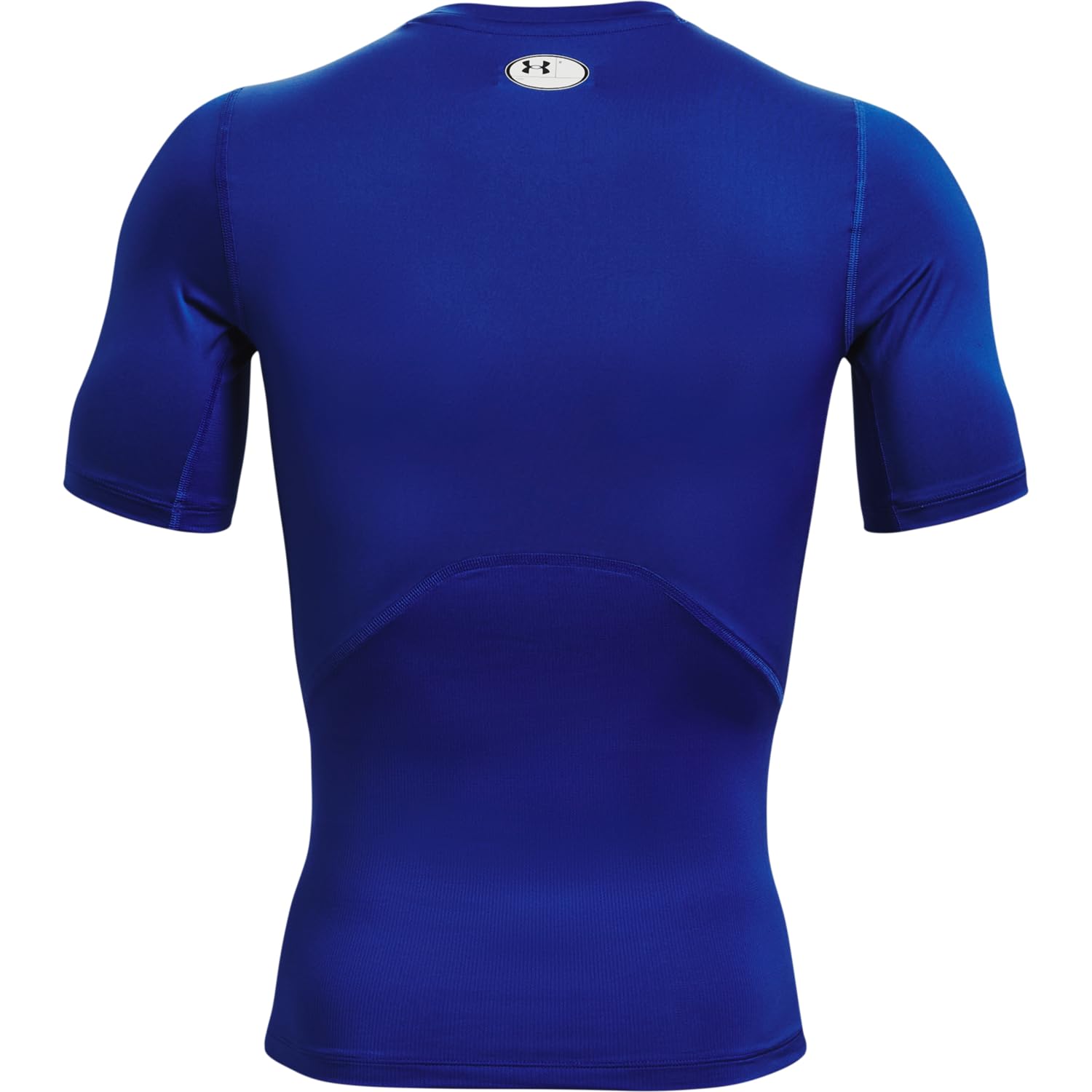 Under Armour Men's Armour HeatGear Compression Short-Sleeve T-Shirt , Royal Blue (400)/White, Medium