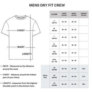 5 Pack Men’s Active Quick Dri Dry Fit Crew Neck T Shirts Athletic Running Gym Workout Short Sleeve Tee Tops Camisas Para Hombres Summer