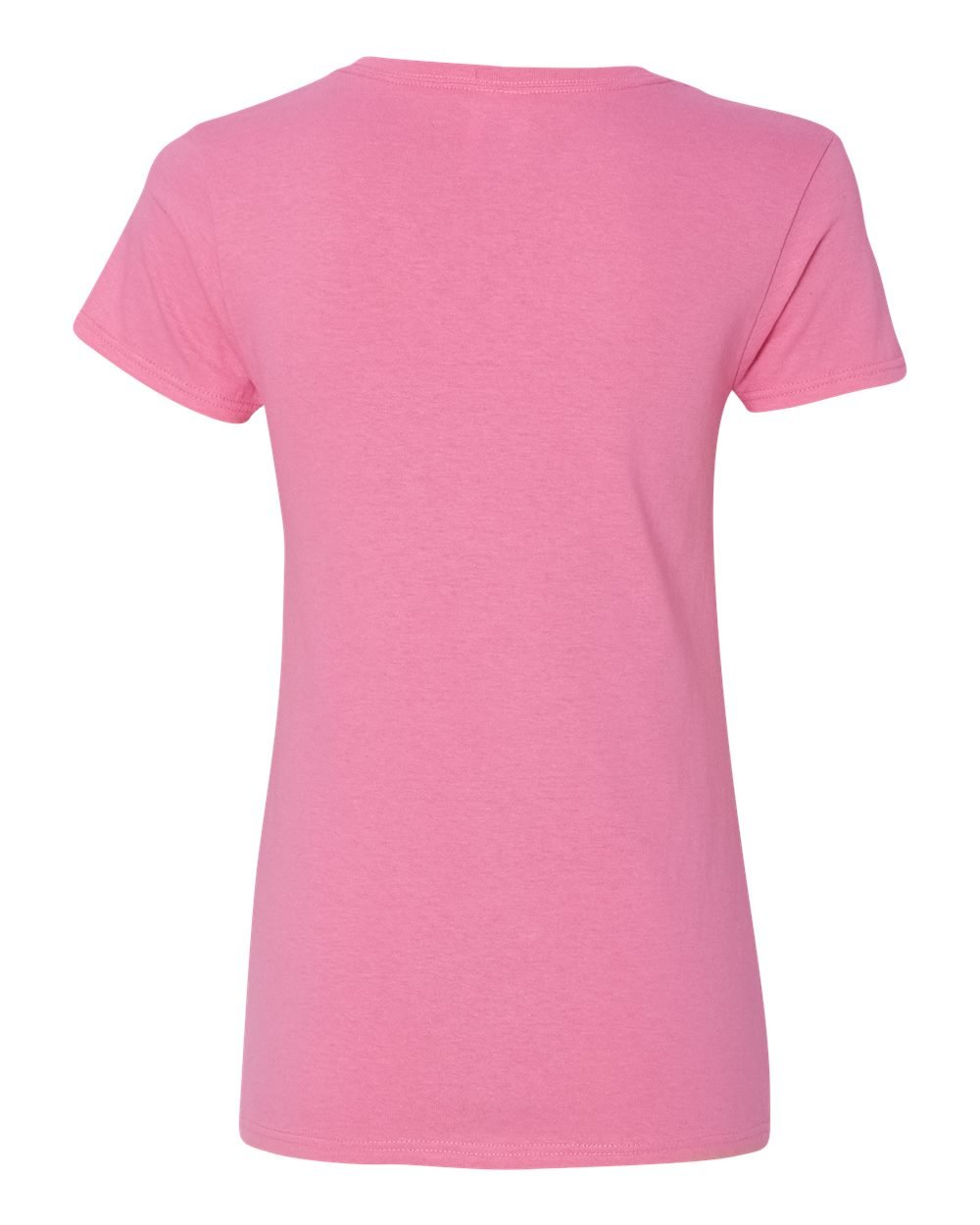 Gildan Women's Softstyle V-Neck T-Shirt - X-Large - Azalea