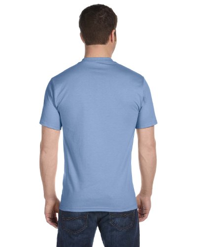 Hanes 5.2 oz., 50/50 ComfortBlend EcoSmart T-Shirt, Large, LIGHT BLUE