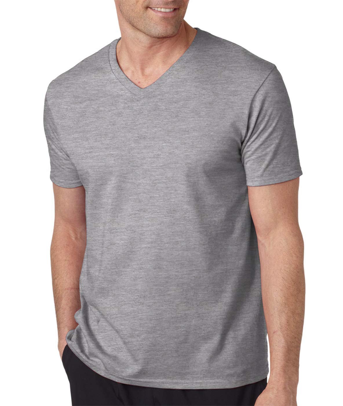 Gildan Men's Softstyle V-Neck T-Shirt