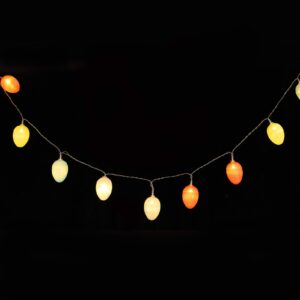 Lurrose 1 Set 10 Easter Egg String Lights Easter Egg Fairy Lights Easter Eggs Pendant Firefly Lights Easter Decoration Lights Easter Outdoor Lights Flashing Lights Soft Lamp Beads