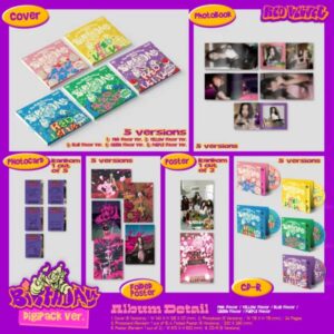 Red Velvet - The Reve Festival 2022 : Birthday, Digipack Ver. (Purple Flavor Cover incl. Album, PreOrder Benefit, Extra Photocards)