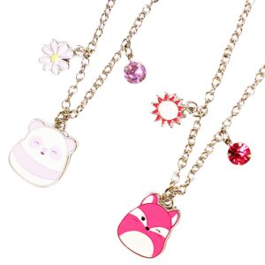 LUV HER Squishmallow Premium BFF Necklaces -Squishmallow Better Girls Jewelry - one Squishmallow for you one for your BFF - Ages 3+