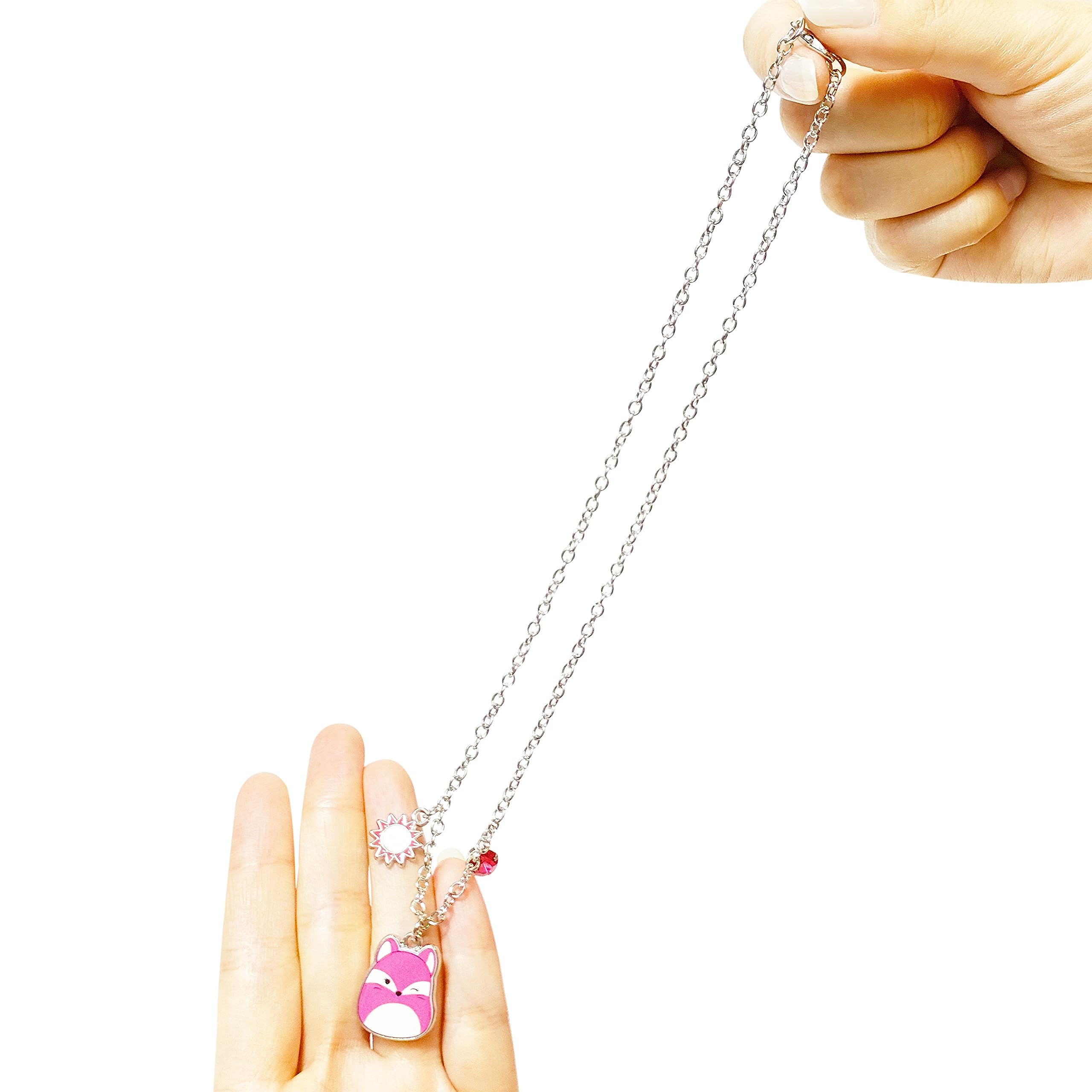 LUV HER Squishmallow Premium BFF Necklaces -Squishmallow Better Girls Jewelry - one Squishmallow for you one for your BFF - Ages 3+