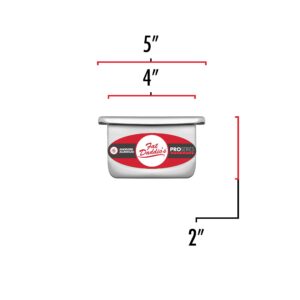 Fat Daddio's PSQ-442 Anodized Aluminum Square Cake Pan, 4 x 2 Inch