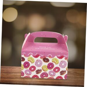 ULTECHNOVO Cupcakes Boxes 24 Pcs Portable Box Favor Single Cupcake Carriers Cupcake Containers Birthday Cake Container European Standard 210g Cardboard Candy Empty Box Cupcake Boxes