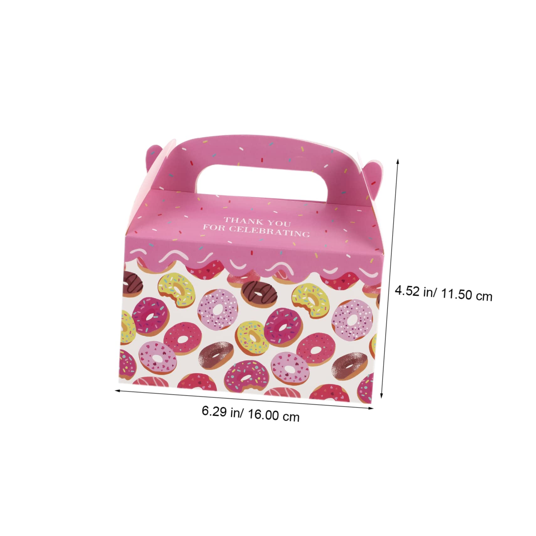 ULTECHNOVO Cupcakes Boxes 24 Pcs Portable Box Favor Single Cupcake Carriers Cupcake Containers Birthday Cake Container European Standard 210g Cardboard Candy Empty Box Cupcake Boxes