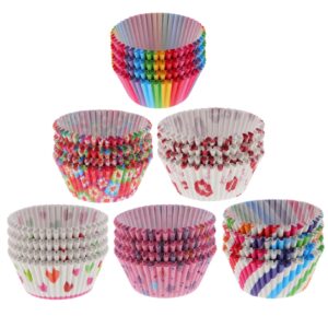 Gadpiparty 1800 Pcs cake baking box cupcake sleeve mini cupcake liners cupcake baking cups cupcake wrappers muffin baking cup muffin cases baking cup holder Bake a cake paper bakeware