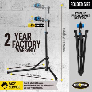 GOEHNER's 100 LBS EBike Repair Stand, Bicycle Stand For Maintenance Heavy Duty for E bike, Electrical Bike, Mountain Road Heavy Bike