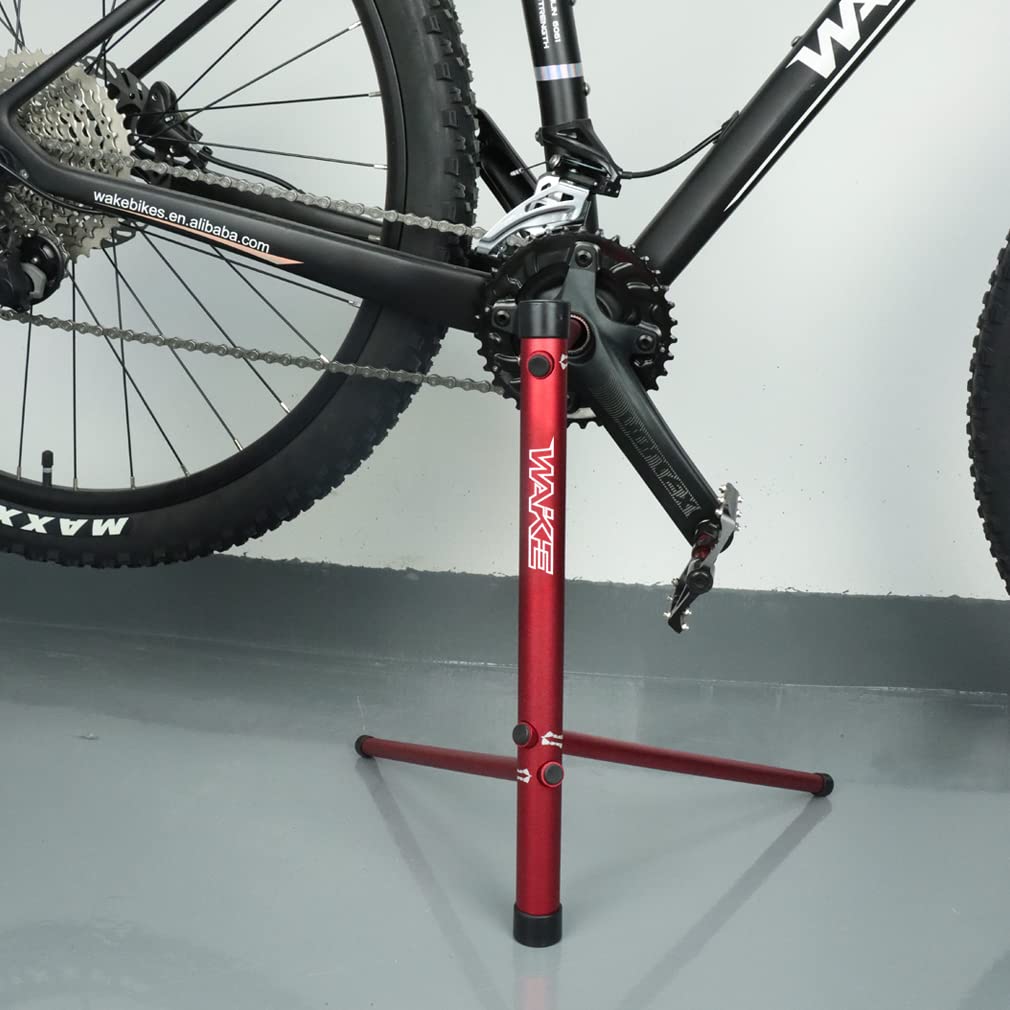 BESNIN Bike Workstands Bicycle Repair Stand Support Bicycle Repair Support Bicycle Parking Tools Bicycle Parking Support Tools (red)