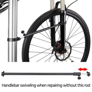 Topeakmart Portable Mechanic Bicycle Repair Stand Bike Rack Home Used Adjustable Height Wash / Display / Maintenance Stand