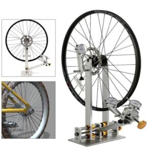 professional wheel truing stand bicycle adjustment rims mtb road bike removable multi-function bicycle wheel alignment repair tool for 10"-29" wheels