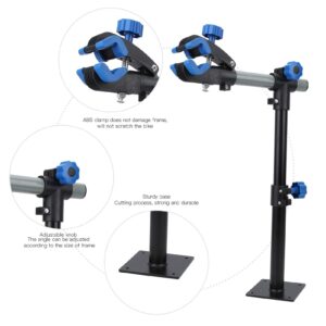 Tefola Bicycle Repair Rack, Bike Repair Stand Wall Mount Rack Bicycle Height Adjustable Clamp Maintenance Workstand