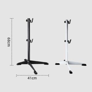 DYNWAVE Bicycle Repair Stand Bikes Work Stand Height Adjustment Portable Strong Load Bearing Sturdy Mounting Stand Washing Stand for Mountain Bike, Black