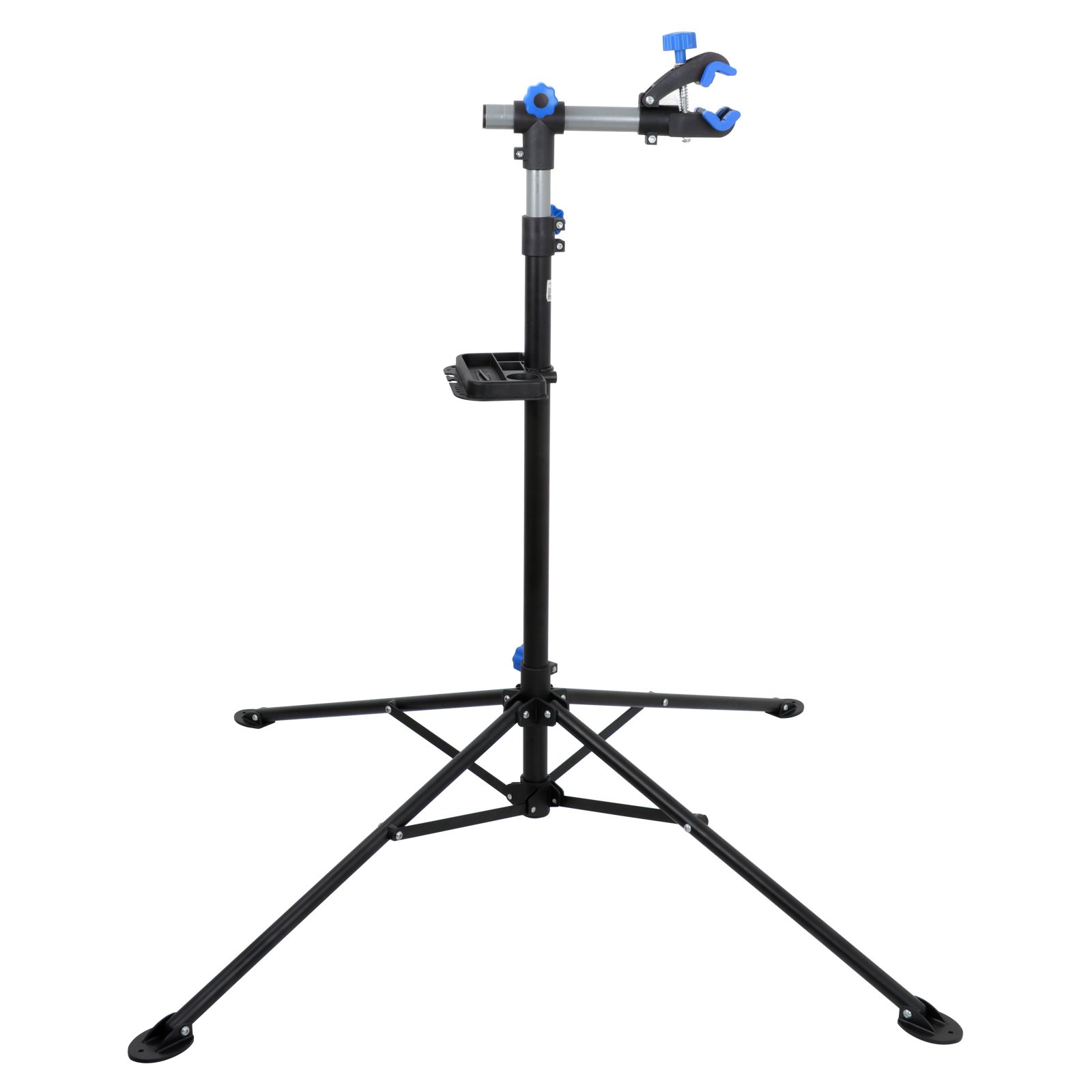 ZenStyle Pro Mechanic Bicycle Repair Workshop Stand Maintenance Rack with Tool Tray Extensible Bike Repair Stand