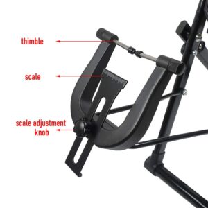 ZXMT Wheel Truing Stand Simple Convenient Bike Truing Stand, Home Foldable Bicycle Repair Maintenance Support Tool Accessory for 16 inches - 29 inches 700C Wheels