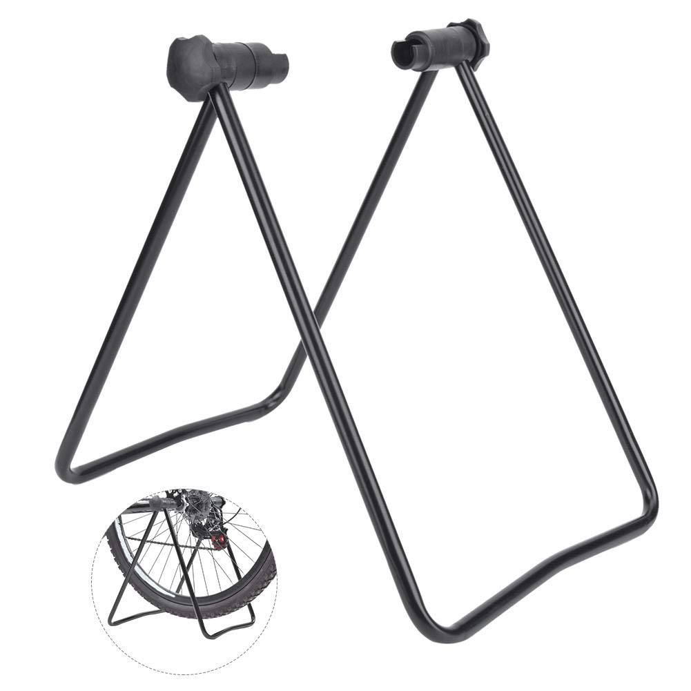 Bicycle Stand, Thin Wall Steel Foldable Bicycle Stand Tube Bike Kickstand Support U Shape Repair Stand, for Mountain Bike Cycling Foot Rack Parking Frame Bracket Equipment